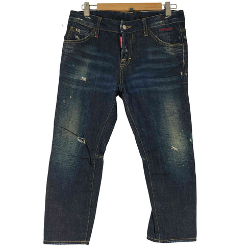 ディースクエアード DSQUARED2 ダメージ加工 スキニーデニムパンツ メンズ 40