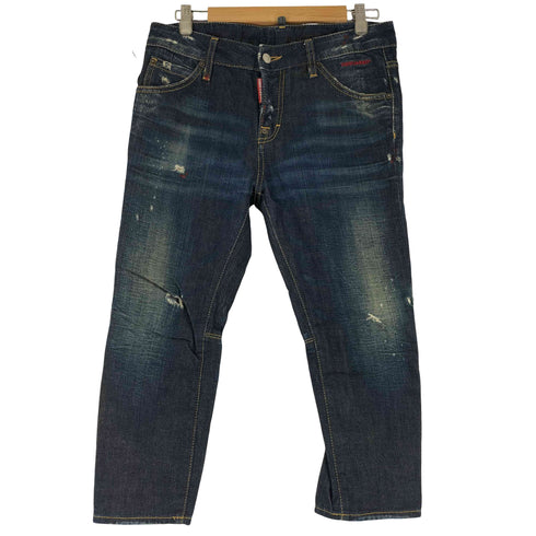 ディースクエアード DSQUARED2 ダメージ加工 スキニーデニムパンツ メンズ 40