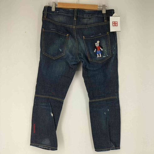 ディースクエアード DSQUARED2 ダメージ加工 スキニーデニムパンツ メンズ 40