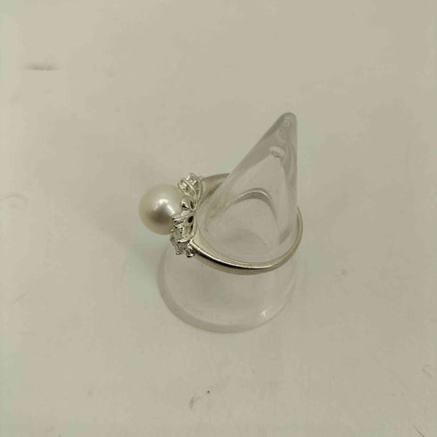 925刻印 パール リング レディース