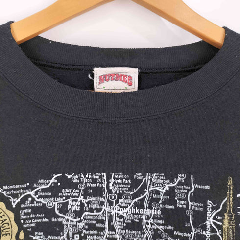 ナツメグ NUTMEG USA製 NFL チームロゴプリント クルーネック スウェット メンズ import:L