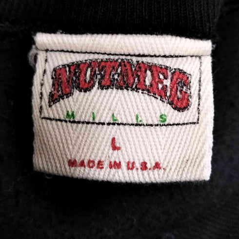 ナツメグ NUTMEG USA製 NFL チームロゴプリント クルーネック スウェット メンズ import:L