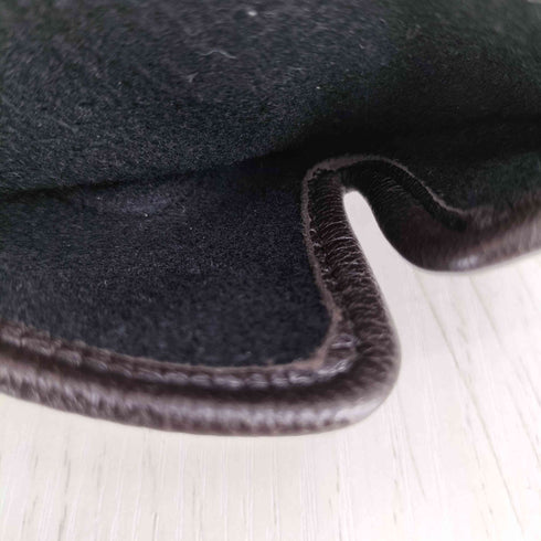 ユーピーレノマ U.P renoma 本革 ロゴ刻印 グローブ メンズ