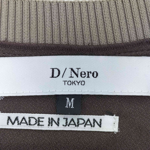 D/Nero tokyo シアー 変形アーム リブ切替 カットソー レディース