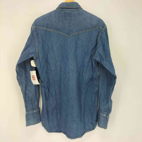 リーバイス Levis 復刻 ロングホーン デニムウエスタンシャツ メンズ US:38