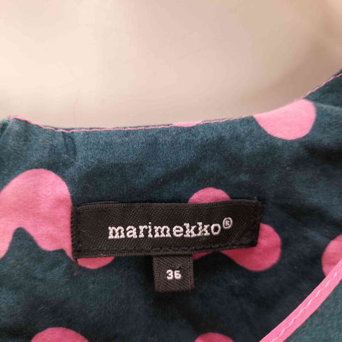 マリメッコ marimekko poppari ブラウス レディース 36