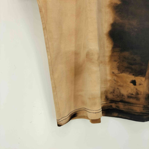 オーワイ OY タイダイ スケルトン フラワーモチーフ バックプリント グラフィックTシャツ メンズ