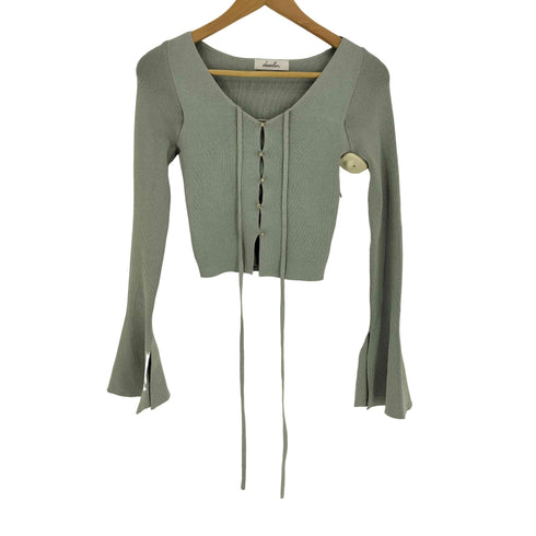 ダズリン dazzlin 23SS カーデ タイト トップス カーディガン レディース FREE