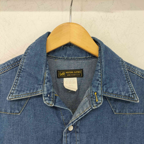 リー Lee WESTERN CLOTHES ウエスタンデニムシャツ メンズ JPN:M
