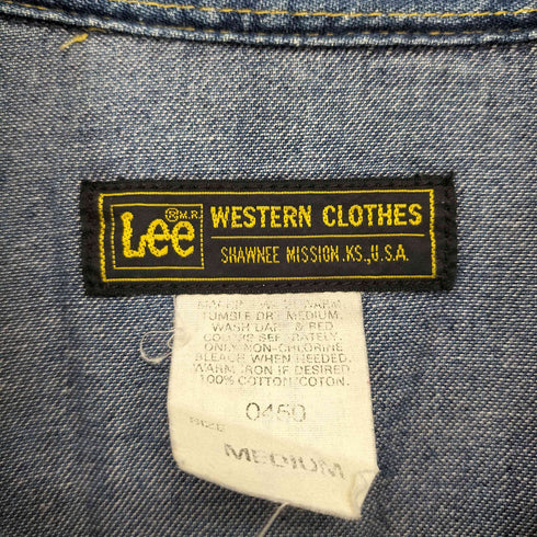 リー Lee WESTERN CLOTHES ウエスタンデニムシャツ メンズ JPN:M