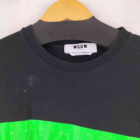 エムエスジーエム MSGM フロントプリント S/S Tシャツ メンズ import:S