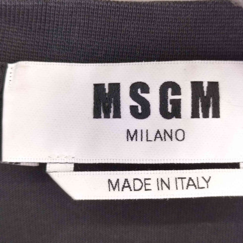 エムエスジーエム MSGM フロントプリント S/S Tシャツ メンズ import:S