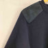 バーバリーズ BURBERRYS 80-90s 英国製 ウールブレンド L/S エルボーパッチ コンバットニット セーター メンズ import:M