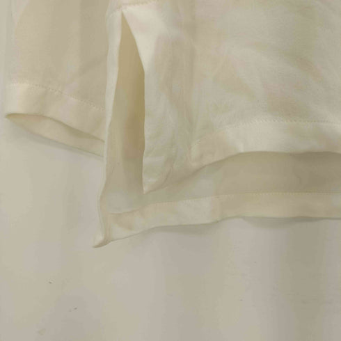 マックスマーラ MAX MARA 白タグ シルク100 サイドスリット カットソー レディース JPN:36