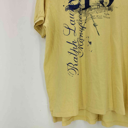 ポロバイラルフローレン Polo by RALPH LAUREN Custom Fit ポニー刺繍 219 Manufacturing Co プリント ポロシャツ メンズ import:XXL