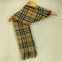 バーバリー BURBERRY 90S ノバチェック柄 ウールマフラー レディース