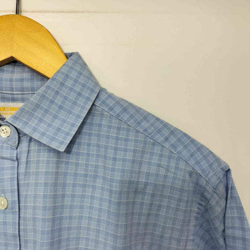 ブルックスブラザーズ BROOKS BROTHERS レギュラーカラー チェック ドレスシャツ レディース JPN:11号