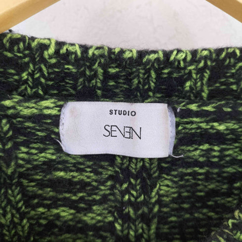 スタジオセブン STUDIO SEVEN メランジニット レディース import:M