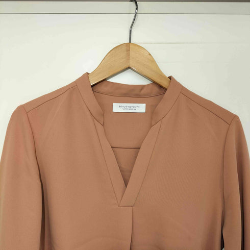 ビューティーアンドユースユナイテッドアローズ BEAUTY & YOUTH UNITED ARROWS タックスキッパーカラーブラウス レディース