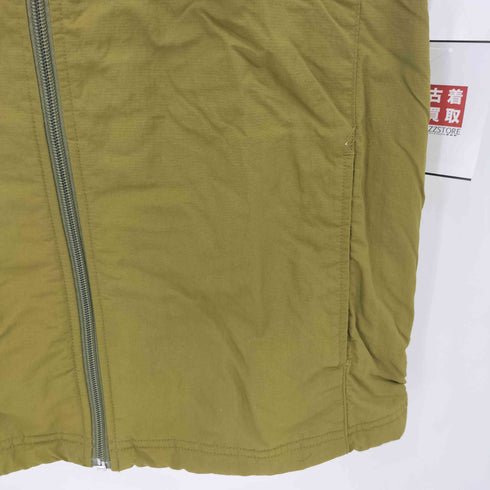 ロゴス LOGOS 裏地フリース ジップアップ ナイロンベスト メンズ L