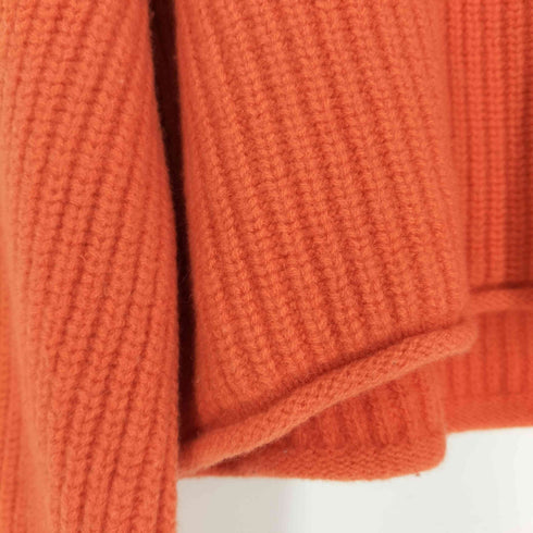 エメルリファインズ EMMEL REFINES 23AW カタアゼ ソデボリューム ニット プルオーバー レディース FREE