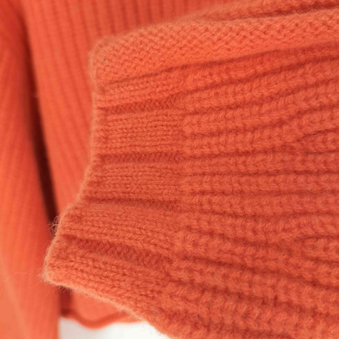 エメルリファインズ EMMEL REFINES 23AW カタアゼ ソデボリューム ニット プルオーバー レディース FREE