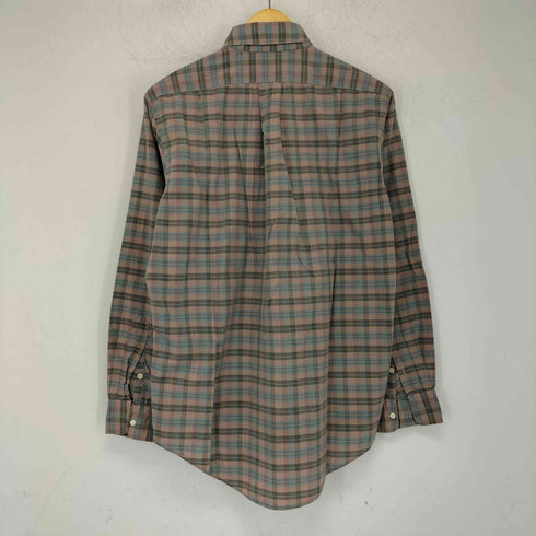 ニーマンマーカス Neiman Marcus 90s チェック柄 L/S ボタンダウン コットンシャツ メンズ import:M