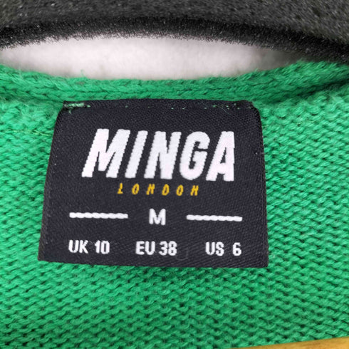 MINGA LONDON 総柄ニットカーディガン レディース import:M