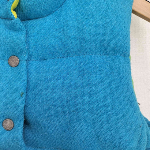 ハリスツイード Harris Tweed blanc basque ウール100 ダウンベスト レディース EUR:38