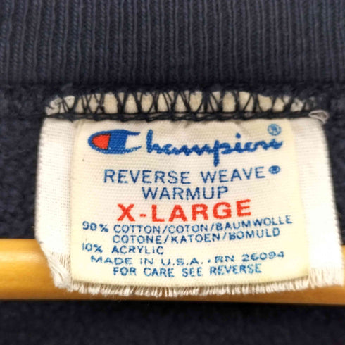 チャンピオン Champion 80s トリコタグ REVERSE WEAVE 2段 カレッジプリントスウェットプルオーバー メンズ JPN:XL