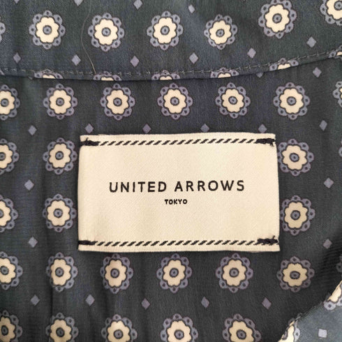 ユナイテッドアローズ UNITED ARROWS P ギャザー ノースリーブ ブラウス B レディース JPN:38