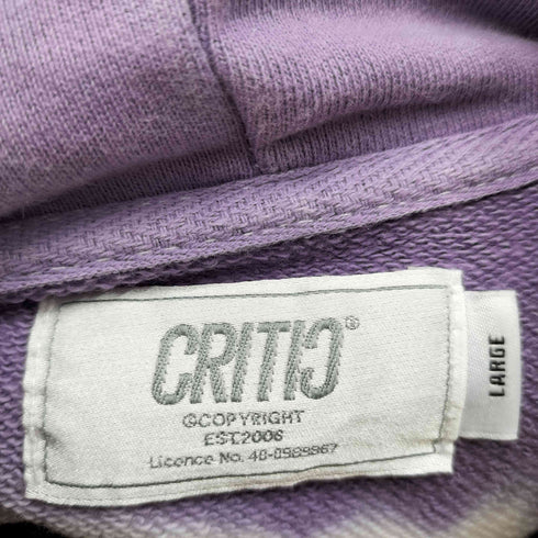 CRITIC タイダイ柄プルオーバーパーカー レディース import:L