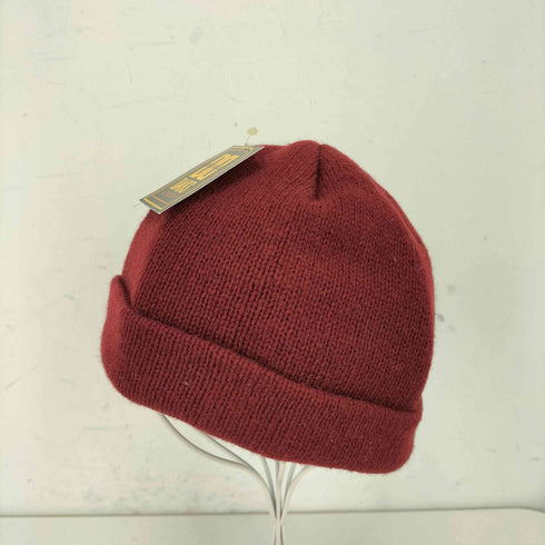 ダックスロンドン DAKS LONDON ロゴ刺繍 カシミヤ混 ウールニットキャップ 帽子 メンズ