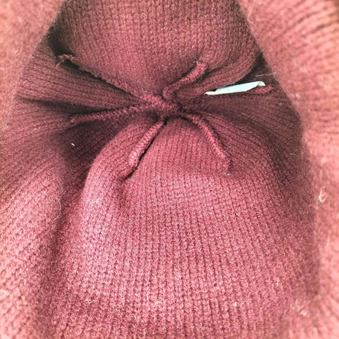 ダックスロンドン DAKS LONDON ロゴ刺繍 カシミヤ混 ウールニットキャップ 帽子 メンズ