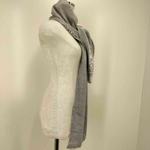 マイケルコース Michael Kors ロゴプリント アクリル マフラー レディース