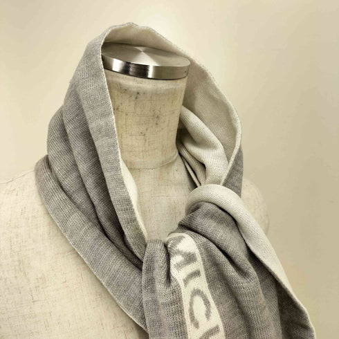 マイケルコース Michael Kors ロゴプリント アクリル マフラー レディース