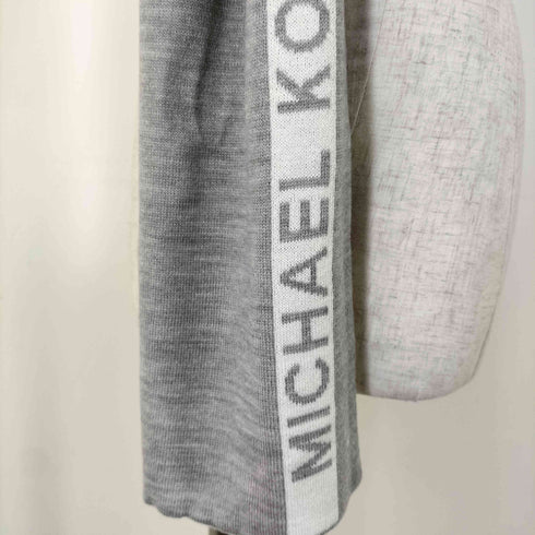 マイケルコース Michael Kors ロゴプリント アクリル マフラー レディース