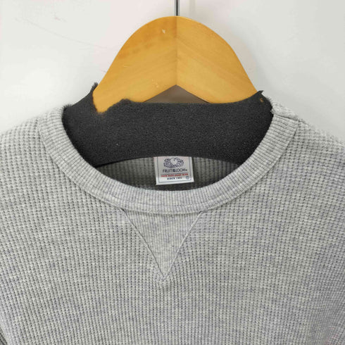 フルーツオブザルーム FRUIT OF THE LOOM Vガゼット サーマルカットソー メンズ JPN:L