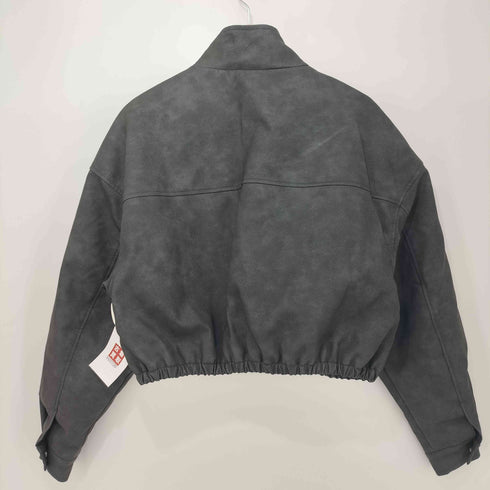 グレイル GRL ヴィンテージ スタンドネックレザージャケット レディース FREE