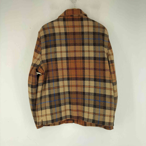 ザラ ZARA チェックスウィングトップ メンズ import:L