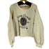 TREAT URSSELF カットオフ加工クルーネックスウェット レディース