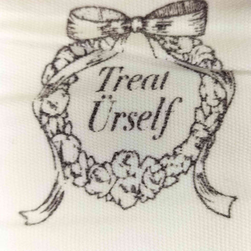 TREAT URSSELF カットオフ加工クルーネックスウェット レディース