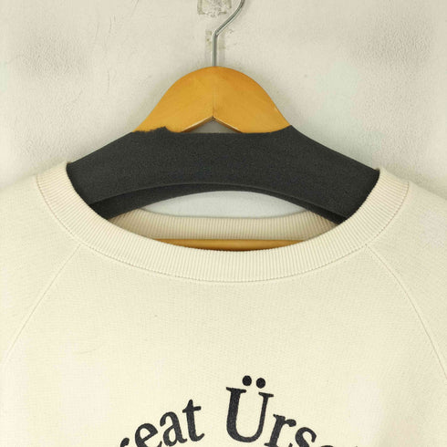 TREAT URSSELF カットオフ加工クルーネックスウェット レディース