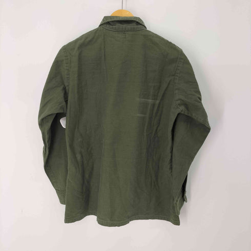 ユーエスアーミー U.S. ARMY 75年会計 コットンサテン ユーティリティシャツ メンズ 15 1/2×33