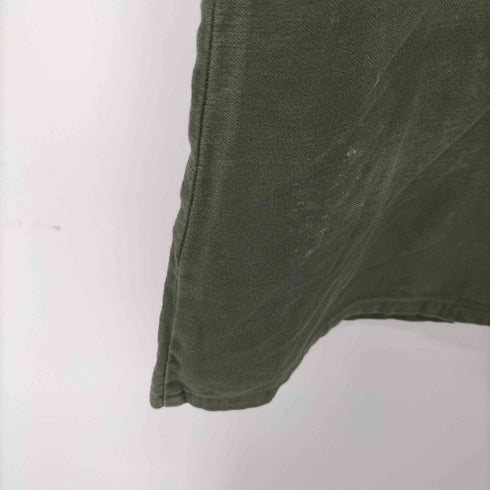 ユーエスアーミー U.S. ARMY 75年会計 コットンサテン ユーティリティシャツ メンズ 15 1/2×33