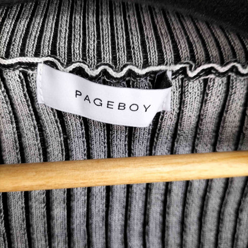 ページボーイ PAGEBOY PAGEBOY ハイショク リブ 2P ワンピース レディース FREE