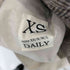 DAILY ツイード ヘリンボーン柄 ウール ステンカラーコート レディース JPN:XS