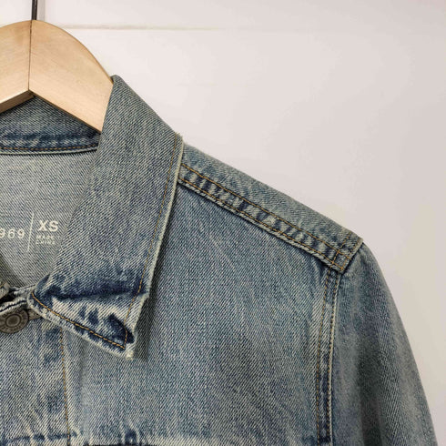 ギャップ Gap 3rd型 デニム トラッカージャケット メンズ import:XS