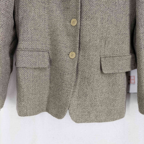 カルバンクライン CALVIN KLEIN ウールナイロン テーラードジャケット レディース US:6