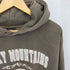 PRAIRIE MOUNTAIN SMOKY MOUNTAIN フロントプリント プルオーバーパーカー メンズ L